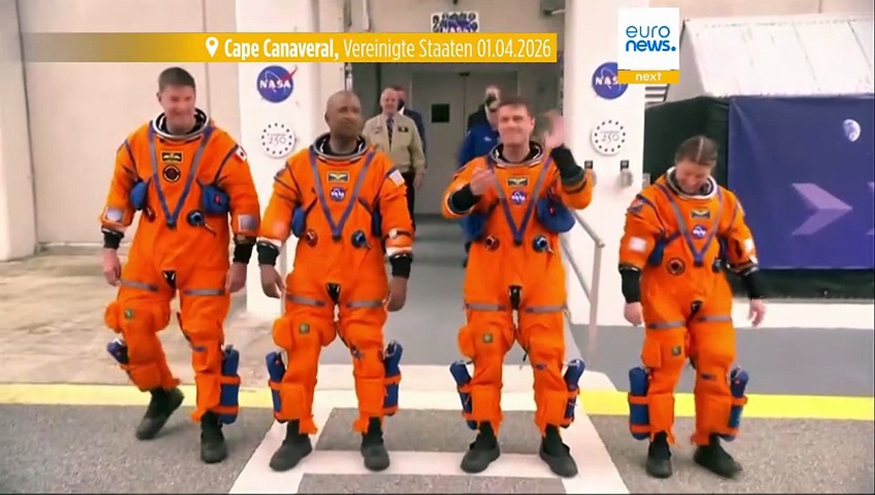 Start geglückt: Artemis-II-Astronauten starten zu historischer Mondreise