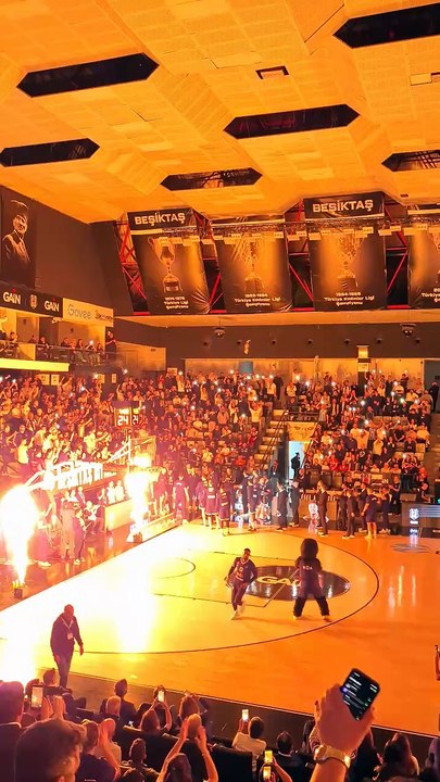 Takım Anonsu - Beşiktaş Gain v Bahçeşehir Koleji - BKT EuroCup Yarı Final İlk Maç