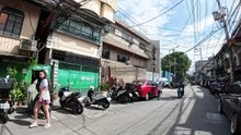 Warm Sun on A. Rivera Street in Manila City in the Philippines