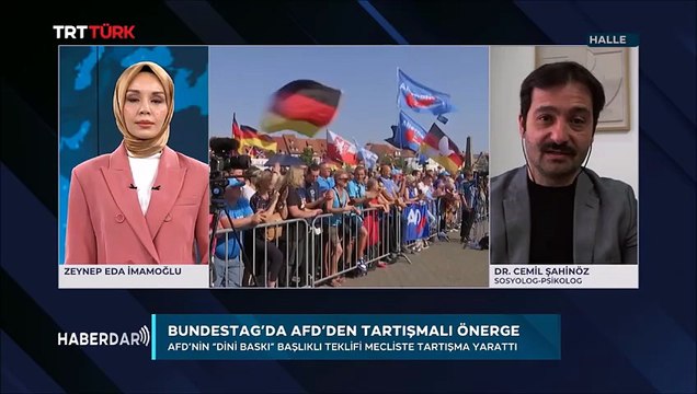 Alman meclisinde Selamun Aleykum ve İslamofobi tartışması (TRT Türk, Haberdar, 01.04.2026)