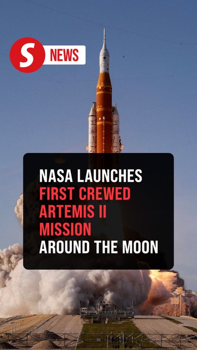 NASA launches four astronauts on world's first crewed lunar mission in half a century