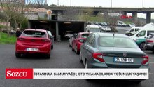 İstanbul'a çamur yağdı; oto yıkamacılarda yoğunluk yaşandı