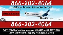 ★✈✪Official GUIDE★∵How Do I Contact ➡ Jetblue Airways☚ Customer Support✓