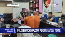 Polisi Bekuk Komplotan Pencuri Baterai Tower Senilai Rp16Juta