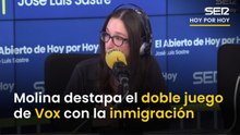 Molina denuncia la "hipocresía" de Vox: "La usan como caladero de votos"