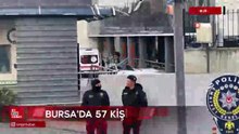 Bursa'da 57 kişi gözaltına alındı, 7 kişi kabızlık nedeniyle hastaneye kaldırıldı