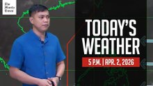 Today's Weather, 5 P.M. | Apr. 2, 2026