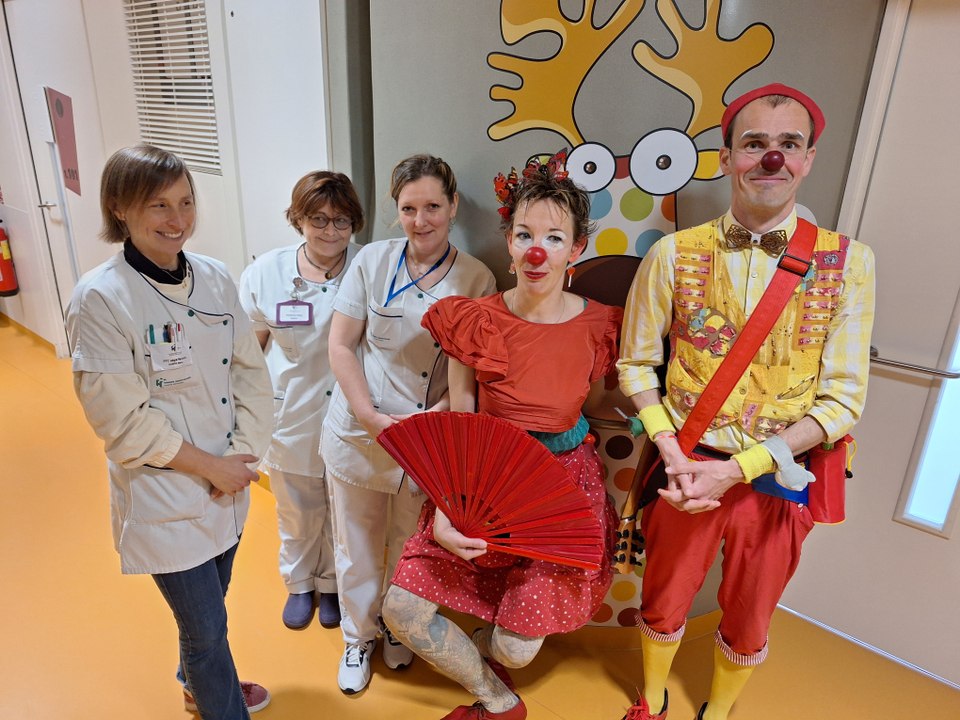 Rêves de clown - 600 000e patient visité 2/2