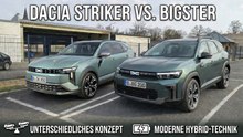 Dacia Bigster vs. Dacia Striker: Welcher Dacia überzeugt?