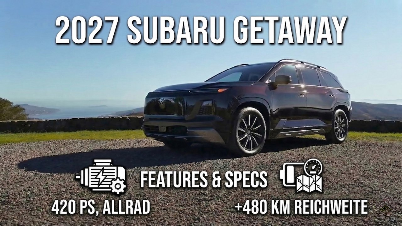 2027 Subaru Getaway im Detail: 420 PS, AWD & 7 Sitzplätze