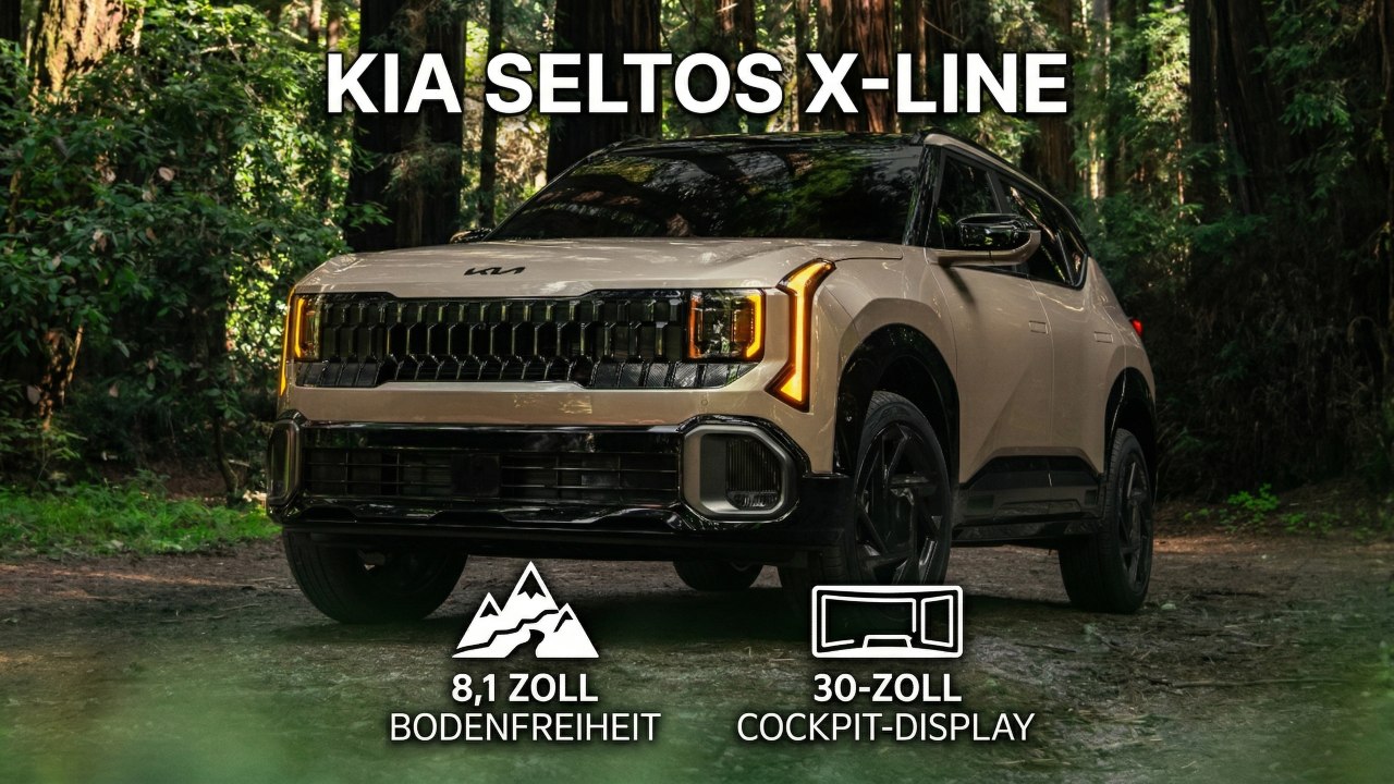 2027 Kia Seltos X-Line: Premium-Features im kleinen SUV-Segment