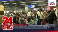 Mga biyahero, tuloy-tuloy ang pagdagsa sa PITX; mas maluwag na ang sitwasyon kompara noong mga nakaraang araw | 24 Oras
