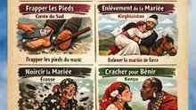 Les traditions de mariage les plus étranges au monde#prancis