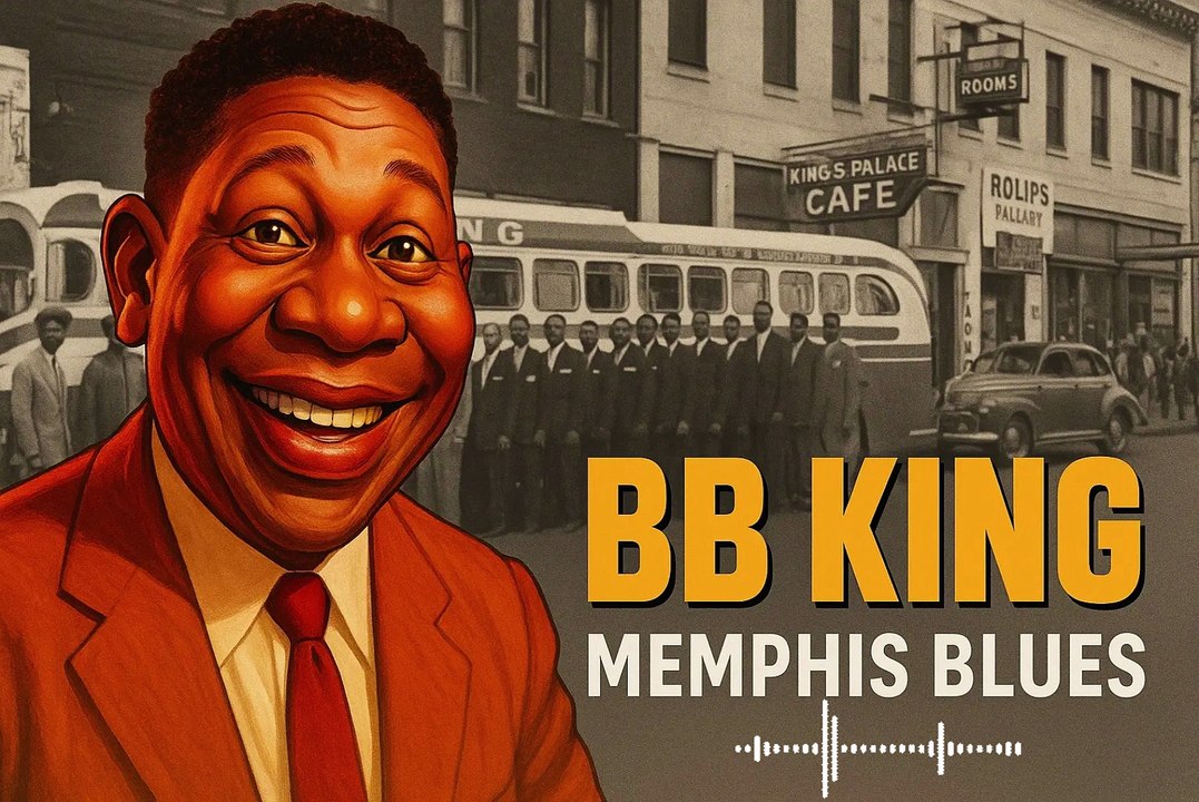 🎸 B.B. King Style Blues | Memphis Soul Blues Guitar & Vocal Vibes