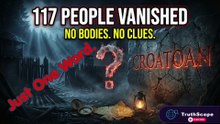 117 People Vanished Without a Trace — The Roanoke Mystery