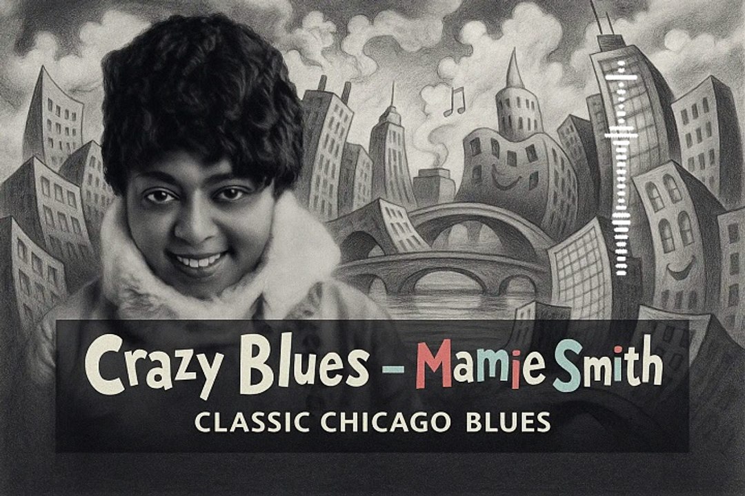 🎤 Mamie Smith Style Blues | Crazy Blues Classic Chicago Vintage Vocal Vibes
