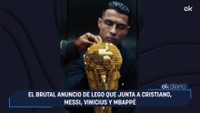 El brutal anuncio de Lego que junta a Cristiano, Messi, Vinicius y Mbappé
