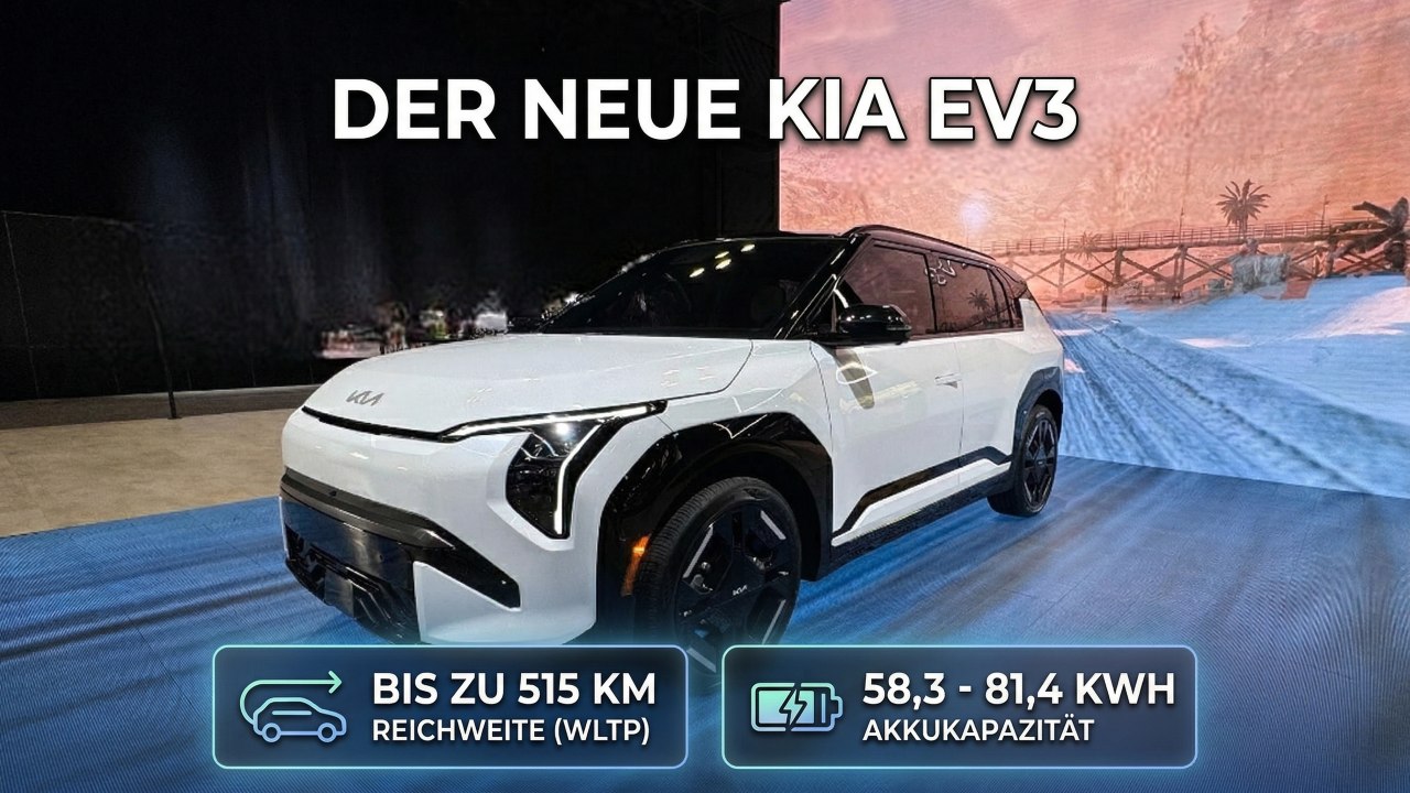 2027 Kia EV3 Check: Kompakt, modern und vollelektrisch