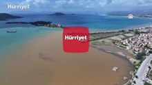 Fethiye ve Marmaris'te deniz suyunun rengi kahverengi ile turkuaza döndü