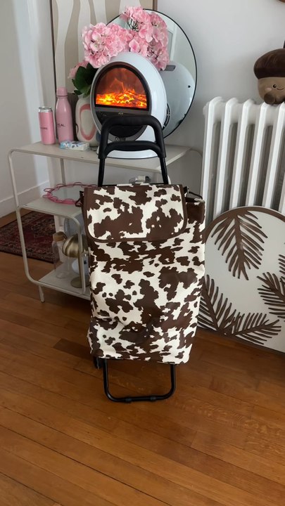 Un caddie fashion pour une fashion 🐄