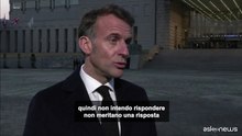 Macron risponde a Trump: parole "né eleganti né all'altezza"