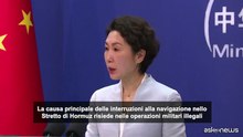 Cina: operazioni militari Usa-Israele causa principale blocco Hormuz
