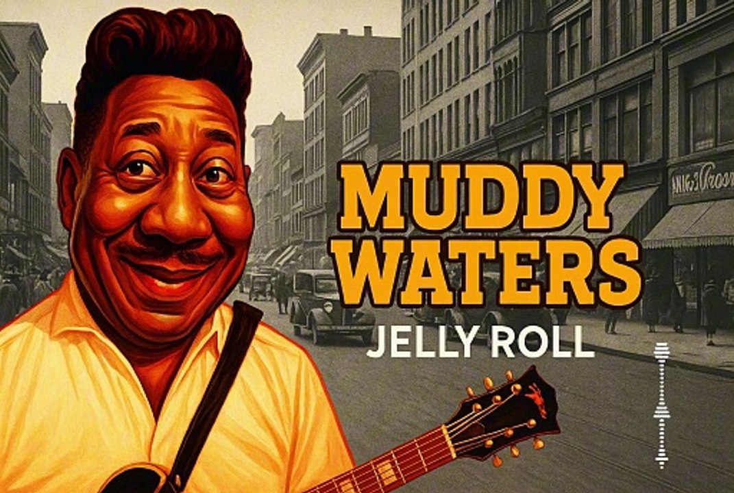 🎸 Muddy Waters Style Blues | Jelly Roll Chicago Blues Guitar & Vocal Vibes