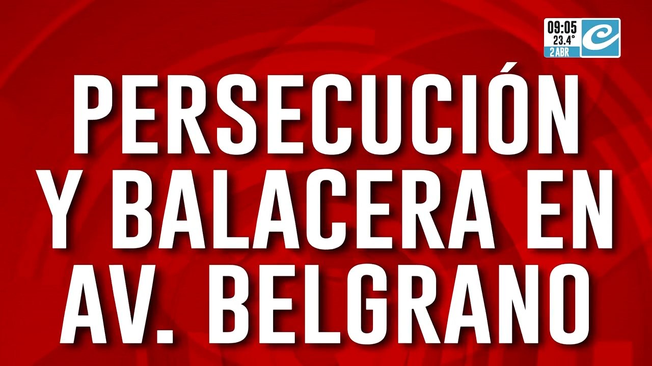 Persecución y balacera termina con cuatro heridos graves