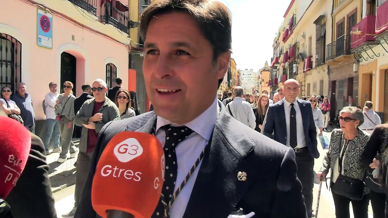 La pena de Francisco Rivera en Semana Santa: "Es muy triste no poder ser los pies de mi Cristo de las Tres Caídas"