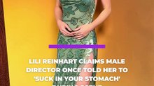 Lili Reinhart ha afirmado que un director masculino una vez le dijo que “metiera el estómago” mientras rodaban una escena.