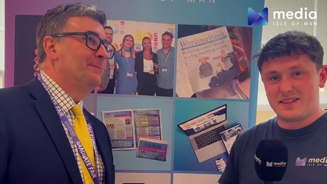 Tim Johnston and Ann Corlett attended the 2026 Young Adult and Graduate fair