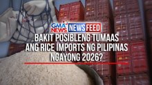 Bakit posibleng tumaas ang rice imports ng Pilipinas ngayong 2026? | GMA News Feed