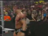 Triple H vs Randy Orton last man standing one night 2008