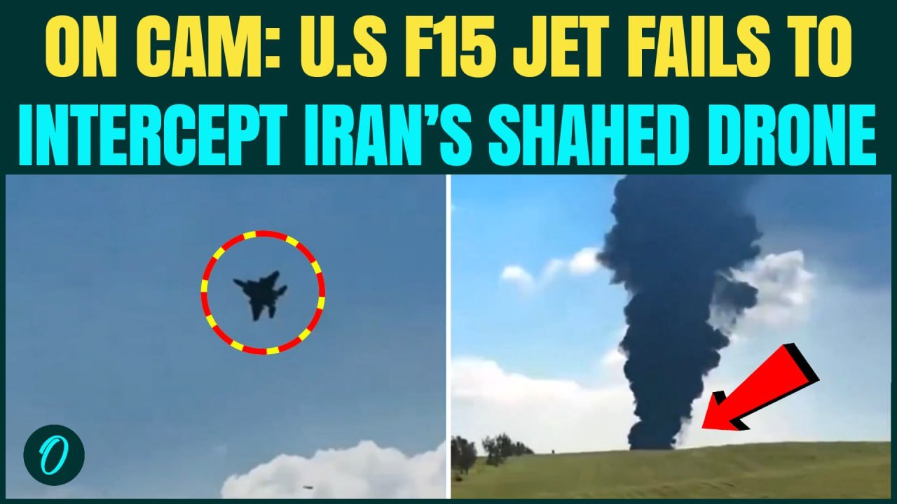 Iranian Shaheed Drone HITS Erbil As U.S. F-15 Fails To Intercept | CHILLING Footage