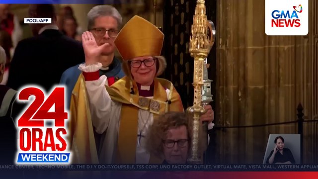 Dame Sarah Mullally, naluklok bilang first woman Archbishop of Canterbury | 24 Oras Weekend
