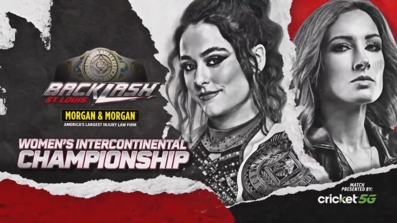 WWE Backlash 2025 - Becky Lynch vs Lyra Valkyria (WWE Women's Intercontinental Championship)