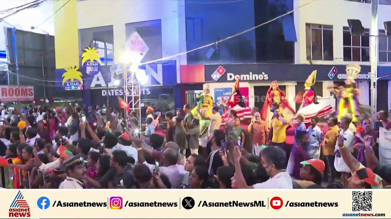 തലസ്ഥാനത്ത് നരേന്ദ്ര മോദിയുടെ റോഡ് ഷോ; തുറന്ന വാഹനത്തിൽ ജനങ്ങളെ അഭിവാദ്യം ചെയ്ത് പ്രധാനമന്ത്രി