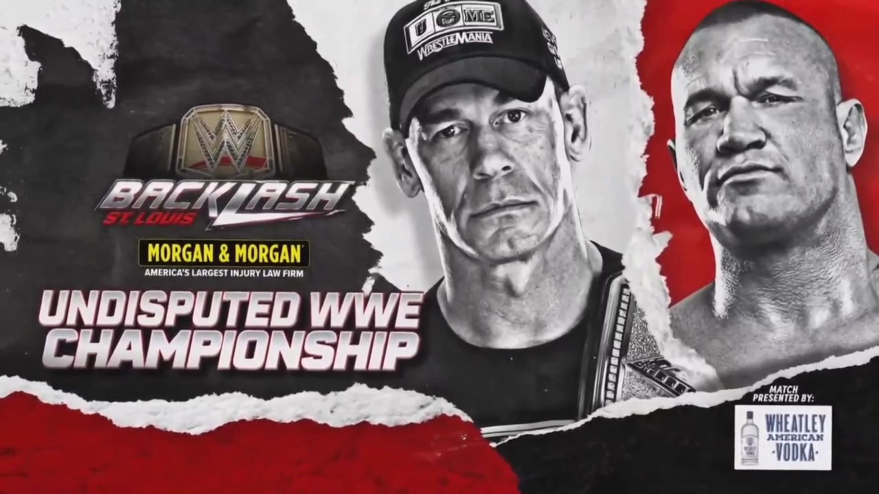 WWE Backlash 2025 - Randy Orton vs John Cena (Undisputed WWE Championship)