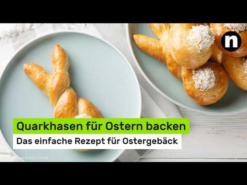 Quarkhasen für Ostern backen: Das einfache Rezept für Ostergebäck