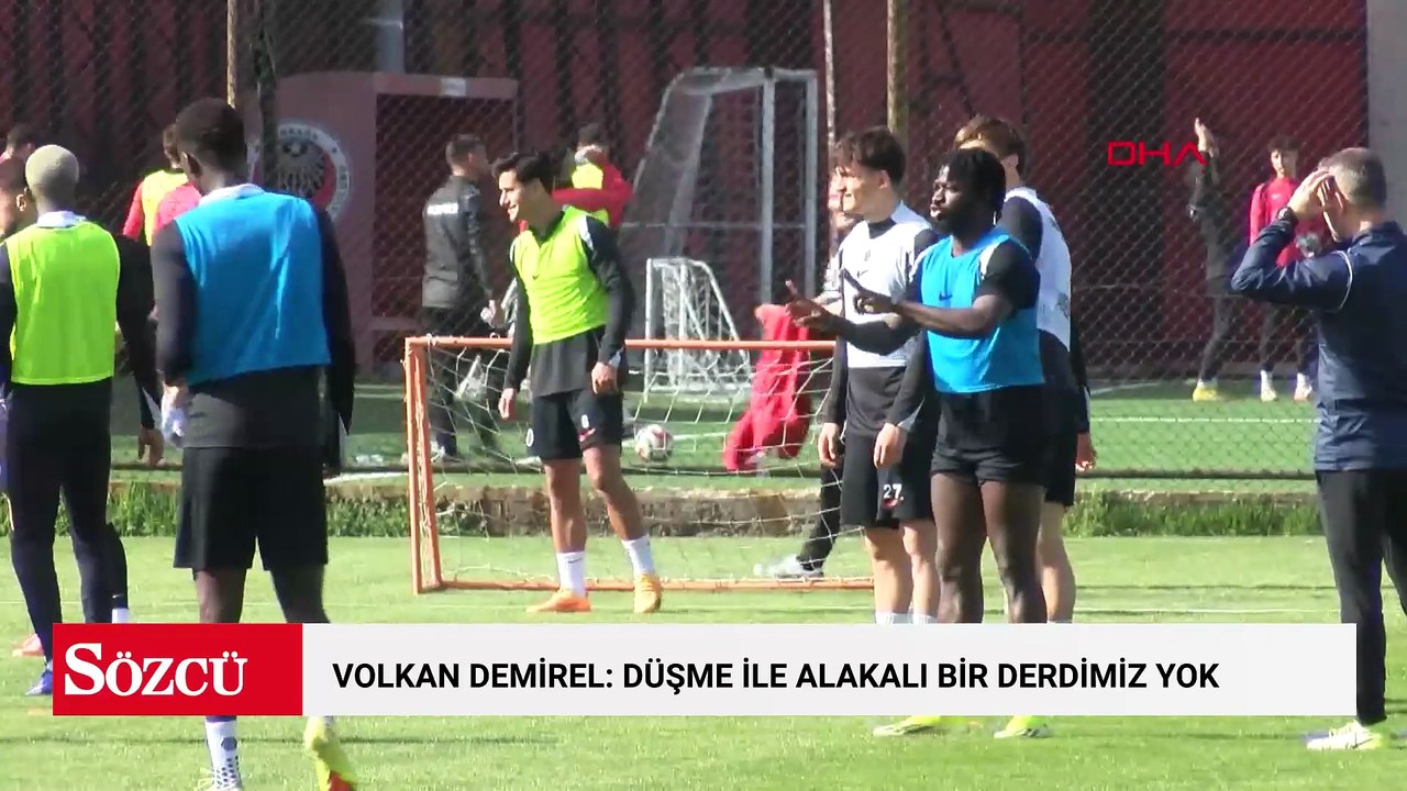 Volkan Demirel: Düşme ile alakalı bir derdimiz yok
