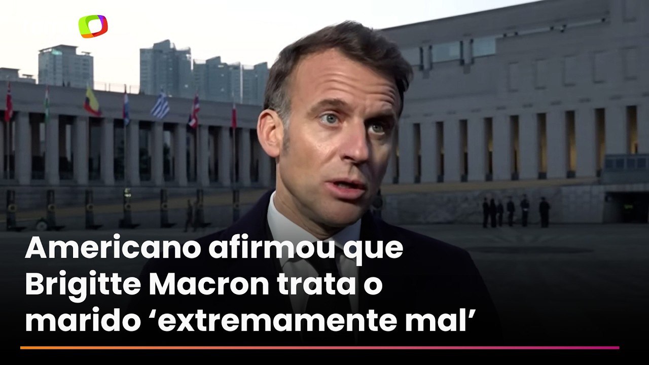 Macron rebate comentário de Trump sobre seu casamento e diz que falas 'não são elegantes'