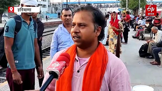LPG संकट के चलते फरीदाबाद से मजदूरों का पलायन, रेलवे स्टेशन पर उमड़ रही भीड़, उद्योगों पर संकट