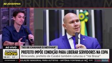 Prefeito de Cuiabá brinca: "Só dou folga na Copa se convocar o Neymar"
