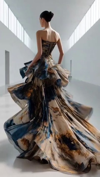 Avant Garde Fashion Dress Design ✨ Luxury Couture Short  guard #fashion #AXOLOT