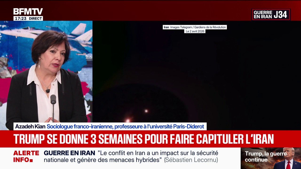 Changement de régime en Iran ? "Ce sont les éléments les plus durs du régime qui sont en place grâce à Monsieur Trump", dénonce la sociologue franco-iranienne Azadeh Kian