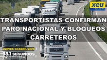 Transportistas confirman paro nacional y bloqueos carreteros