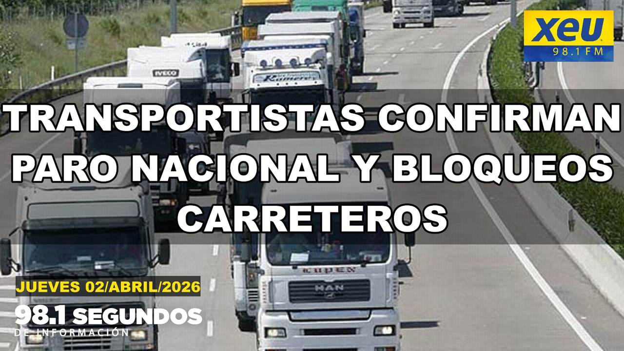 Transportistas confirman paro nacional y bloqueos carreteros