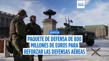 Suecia anuncia una inversión de 800 millones de euros en sistemas de Defensa aérea y contra drones