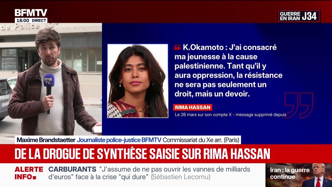 Marschall Truchot : Apologie du terrorisme, Rima Hassan en garde à vue - 02/04
