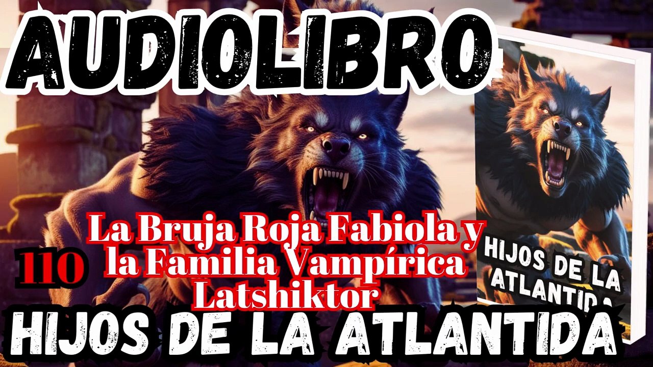 Audiolibro Los Hijos De La Atlántida Capitulo 110 Fabiola, La Bruja Roja y los  Vampíros Latshiktor